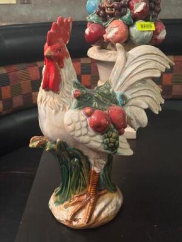 DESCRIPTION: ROOSTER STATUE LOCATION: ROOM 3 THIS LOT IS: ONE MONEY QTY: 1