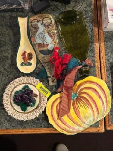 DESCRIPTION: (5) - DECORATIVE PLATES LOCATION: ROOM 3 THIS LOT IS: SOLD BY THE PIECE QTY: 5
