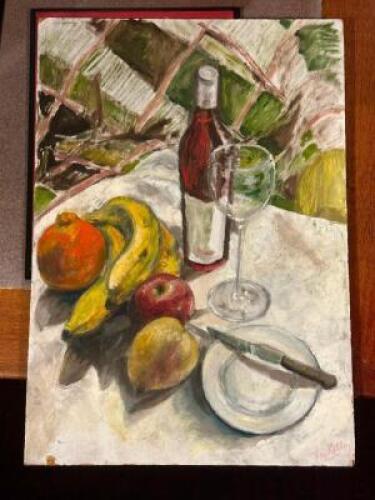 DESCRIPTION: PASTEL ARTWORK SIZE: 17" X 12" LOCATION: ROOM 3 THIS LOT IS: ONE MONEY QTY: 1