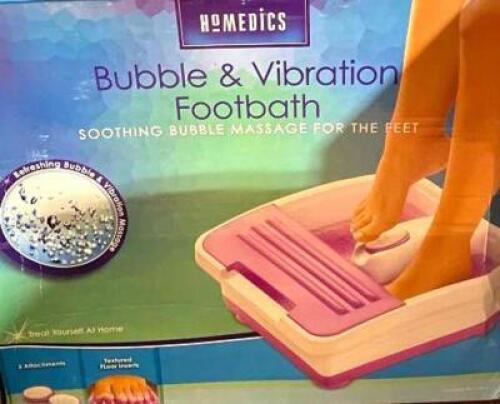 BUBBLE AND VIBRATION FOOTBATH
