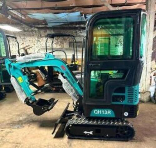 DESCRIPTION 2023 AGT QH13R ENCLOSED MINI EXCAVATOR BRAND / MODEL: AGT QH13R ADDITIONAL INFORMATION SN# NEW 2023, RETAILS NEW FOR $7000 LOCATION BAY 6