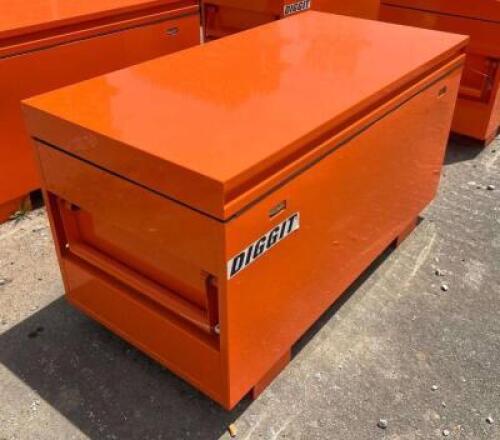 DIGGIT 48" LOCKABLE JOBSITE TOOL BOX.