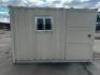 12' SHIPPING CONTAINER / JOBSITE OFFICE.