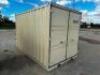 12' SHIPPING CONTAINER / JOBSITE OFFICE. - 2