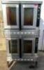 BLODGETT DOUBLE STACK GAS CONVECTION OVEN.