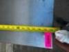 30" X 30" STAINLESS TABLE W/ 1" BACK SPLASH - 4
