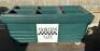 CAMBRO 80" GREEN PLASTIC BUFFET COLD TABLE. - 2