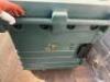 CAMBRO 80" GREEN PLASTIC BUFFET COLD TABLE. - 3