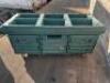 CAMBRO 80" GREEN PLASTIC BUFFET COLD TABLE. - 4