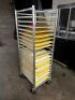 TWENTY PAN ROLL ABOUT TRAY RACK.