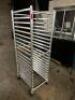 TWENTY PAN ROLL ABOUT TRAY RACK.