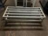 60" X 24" HEAVY DUTY ALUMINUM DUNNAGE RACK - 2