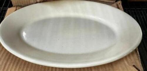 (12) 10" CHINA PLATTERS ( NEW )