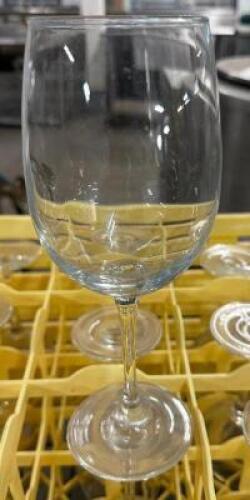 (16) WINE GLASSES