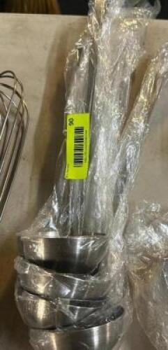 (5) STAINLESS LADLES
