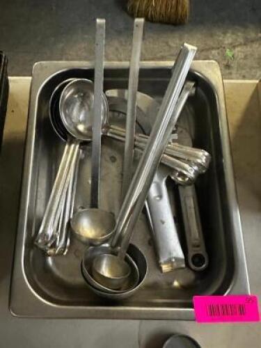 (1) LOT OF ASSORTED UTENSILS.