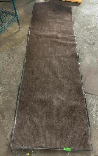 10' X 25" BROWN RUNNER TRAFFIC MAT