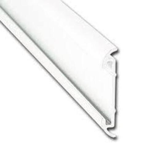 DESCRIPTION: (5) FLAT TRIM WITH INSERT SLOT BRAND/MODEL: AP PRODUCTS #021-54601-8 INFORMATION: POLAR WHITE SIZE: 8' RETAIL$: $25.95 EA QTY: 5