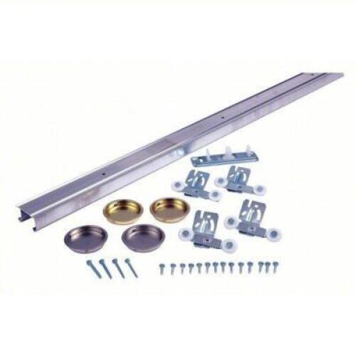 DESCRIPTION: (2) TRACK KIT BRAND/MODEL: NATIONAL GUARD #55JJ13 INFORMATION: 75 LB MAX WEIGHT SIZE: 94-1/2" X 2" X 1" RETAIL$: $62.82 EA QTY: 2