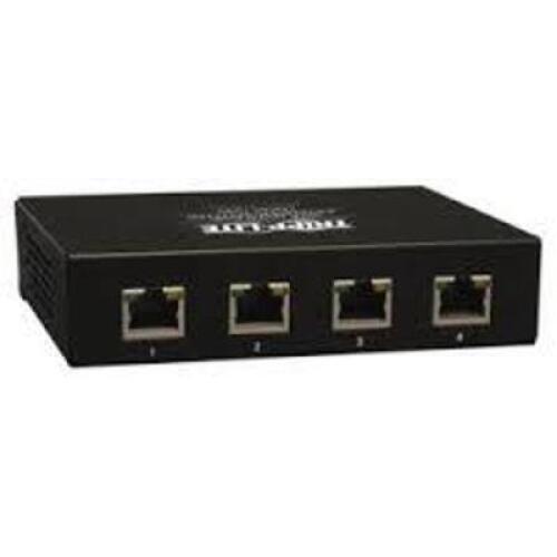 DESCRIPTION: (1) VGA OVER CAT5 EXTENDER / SPLITTER BRAND/MODEL: TRIPP-LITE #B132-004-2 INFORMATION: BLACK, UP TO 500 FT RETAIL$: $224.63 EA QTY: 1