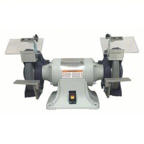 DESCRIPTION: (1) BENCH GRINDER BRAND/MODEL: DAYTON #2LKR8 INFORMATION: FOR 7 IN MAX. WHEEL DIA., FOR 1 IN MAX. WHEEL THICK, 36/60 GRINDING WHEEL GRIT