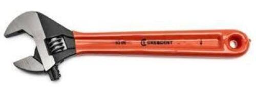 DESCRIPTION: (3) CUSHION GRIP WRENCH BRAND/MODEL: CRESCENT #AT210CVS INFORMATION: BLACK OXIDE, ORANGE RETAIL$: $24.61 EA QTY: 3