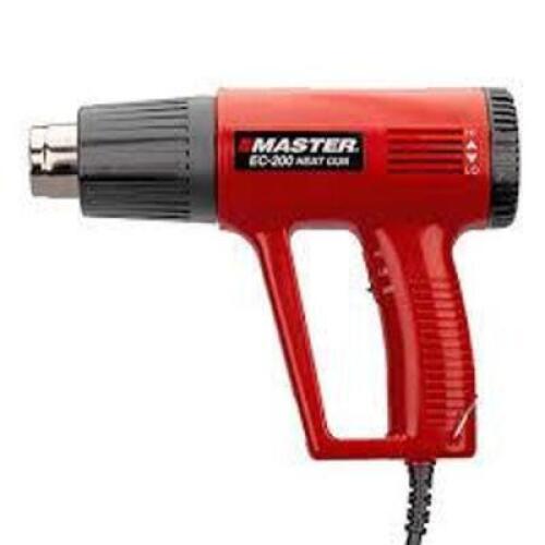 DESCRIPTION: (1) VARIABLE TEMPERATURE HEAT GUN BRAND/MODEL: MASTER #EC-200 INFORMATION: 2 SPEED, 110 - 930 DEGREES F RETAIL$: $58.00 EA QTY: 1