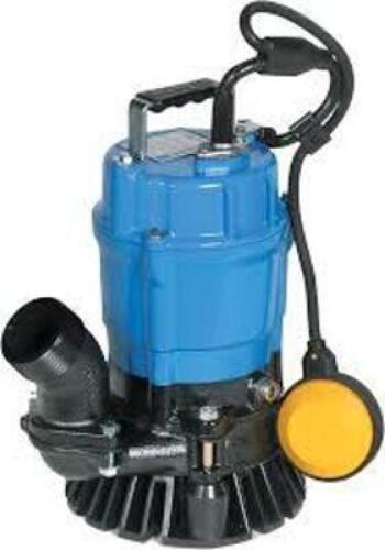 DESCRIPTION: (1) SUBMERSIBLE AUTO TRASH PUMPBRAND/MODEL: TSURUMI #HSZ2.4SINFORMATION: 115 V, 60 HZ, 1/2 HPSIZE: 2"RETAIL$: $612.50 EAQTY: 1