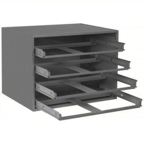 DESCRIPTION: (1) SLIDING DRAWER CABINET FRAME BRAND/MODEL: DURHAM MFG #4UJ35 INFORMATION: GRAY SIZE: 20 X 15-3/4X15 RETAIL$: $168.99 EA QTY: 1