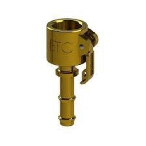 DESCRIPTION: (2) FEMALE COUPLER X HOSE SHANK PARTBRAND/MODEL: PART NUMBER #340CBRINFORMATION: BRASS, SEE INSPECTIONRETAIL$: $31.19 EAQTY: 2