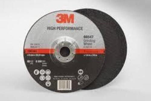 DESCRIPTION: (20) HIGH PERFORMANCE DEPRESSED CENTER GRINDING WHEEL BRAND/MODEL: 3M #66547 INFORMATION: 36 GRIT, TYPE 27 SIZE: 7" X 1/4" X 7/8" RETAIL$