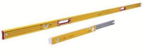 DESCRIPTION: (1) JAMBER SET, LEVEL BRAND/MODEL: STABILA #80 T INFORMATION: YELLOW SIZE: 78" RETAIL$: $294.00 EA QTY: 1