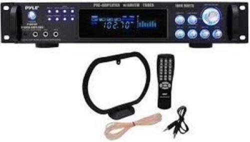 DESCRIPTION: (1) HYBRID PREAMP WITH AM FM TUNER BRAND/MODEL: PYLE #P1001AT RETAIL$: $235.95 EA QTY: 1