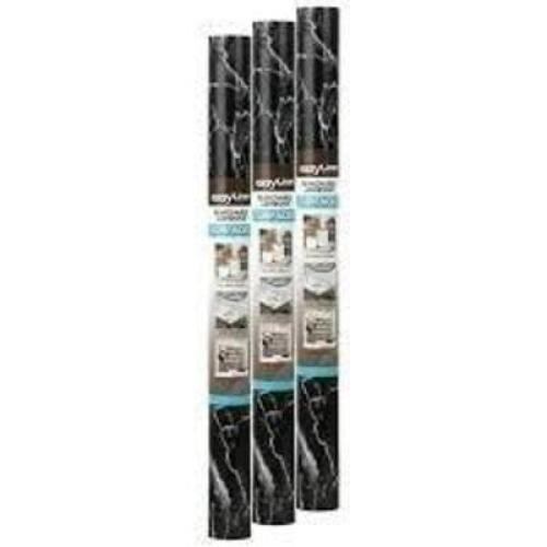DESCRIPTION: (1) CASE OF (6) ROLLS OF ADHESIVE LAMINATE INFORMATION: BLACK MARBLE SIZE: 20X15 RETAIL$: $17.02 EA QTY: 1