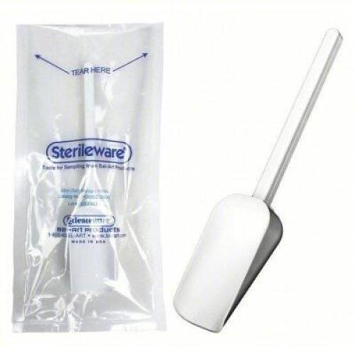 DESCRIPTION: (1) CASE OF (100) STERILE SAMPLING SCOOP BRAND/MODEL: SP SCIENCEWARE #9DLM2 SIZE: 60ML/2OZ CAP 8 1/16 IN LENGTH RETAIL$: $145.86 QTY: 1