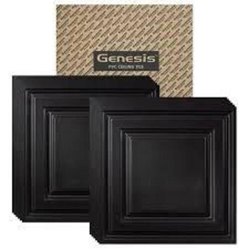 DESCRIPTION: (3) PACKS OF (12) CEILING TILE BRAND/MODEL: GENESIS ICON #75407 INFORMATION: BLACK SIZE: 2X2X1/8 RETAIL$: $155.95 EA QTY: 3