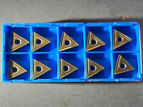 DESCRIPTION: (20) CARBIDE TURNING INSERTS BRAND/MODEL: KYOCERA TNGG160404R-B RETAIL$: $484.00 QTY: 20