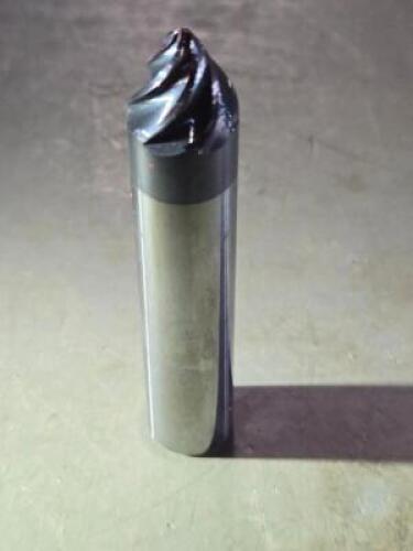 DESCRIPTION: (2) SOLID CARBIDE TAPER FORM BARREL CUTTER END MILLS BRAND/MODEL: ACCUPRO 03312865 SIZE: 30 DEG ANGLE/SIDE 5/8" SD RETAIL$: $514.98 QTY: