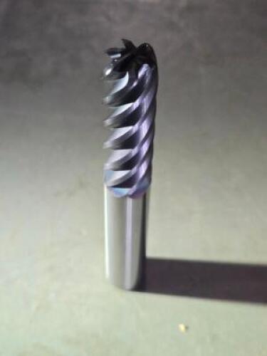 DESCRIPTION: (1) CABIDE CORNER RADIUS END MILL BRAND/MODEL: NIAGARA 10008087 SIZE: 1/2" DIA 1-5/8" LOC RETAIL$: $184.47 QTY: 1