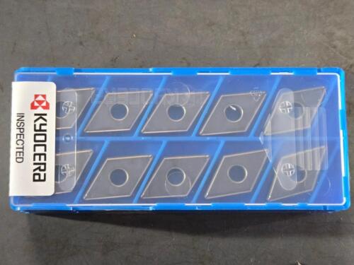 DESCRIPTION: (30) CARBIDE TURNING INSERTS BRAND/MODEL: KYOCERA DNGG 432 DP RETAIL$: $610.30 QTY: 30