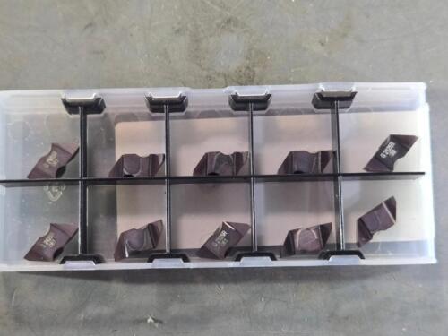 DESCRIPTION: (20) CARBIDE GROVING INSERTS BRAND/MODEL: ISCAR ING2125R IC907 RETAIL$: $528.00 QTY: 20