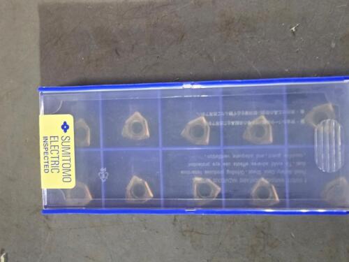 DESCRIPTION: (20) CARBIDE MILLING INSERTS BRAND/MODEL: SUMITOMO XNMU060608PNER-H 10 ACK300 RETAIL$: $311.40 QTY: 20
