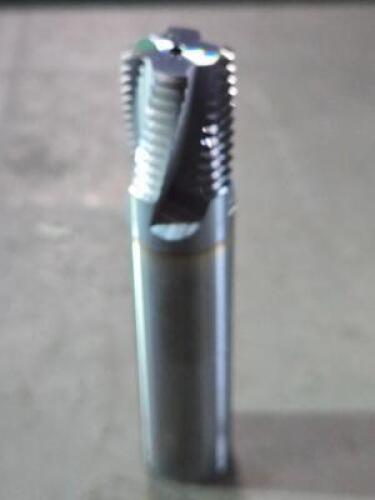 DESCRIPTION: (1) SOLID CARBIDE HELICAL INTERNAL/THREAD MILL BRAND/MODEL: VARGUS 104-00225 SIZE: 1-11-1/2" RETAIL$: $324.07 QTY: 1