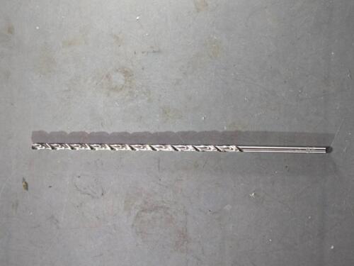 DESCRIPTION: (2) HSS EXTRA LENGTH DRILL BITS BRAND/MODEL: VC 4567715 SIZE: 0.1719" DIA QTY: 2