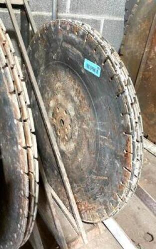 (6) 24" CONCRETE SAW BLADES