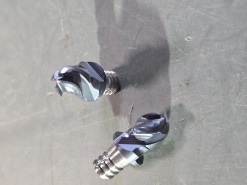 DESCRIPTION: (4) SOLID CARBIDE BALL END MILL HEAD BRAND/MODEL: TUNGALOY 6863896 SIZE: 1/4" MILL DIA RETAIL$: $294.00 QTY: 4