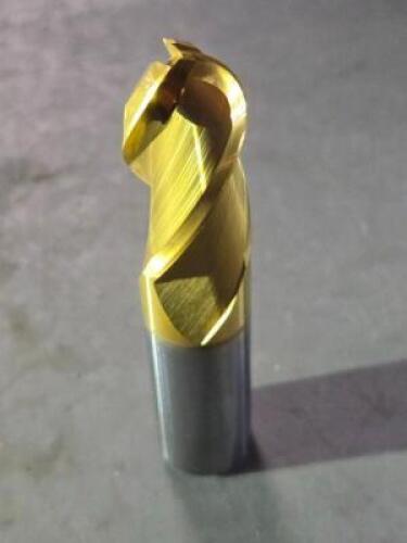 DESCRIPTION: (1) SOLID CARBIDE BALL END MILL BRAND/MODEL: HERTEL 59908244 SIZE: 3/4" DIA 1*1/2" LOC RETAIL$: $199.06 QTY: 1
