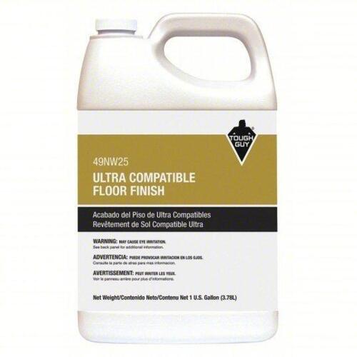 DESCRIPTION: (2) ULTRA COMPATIBLE FLOOR FINISH BRAND/MODEL: TOUGH GUY #49NW25 SIZE: 1 GALLON RETAIL$: $31.55 EA QTY: 2