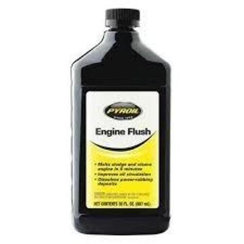 DESCRIPTION: (6) ENGINE FLUSH BRAND/MODEL: PYROIL SIZE: 30 FL OZ RETAIL$: $23.80 EA QTY: 6