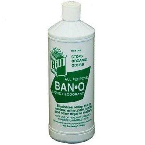 DESCRIPTION: (4) LIQUID DEODORIZER BRAND/MODEL: BAN-O #CLJA4 SIZE: 1 QT RETAIL$: $43.80 EA QTY: 4